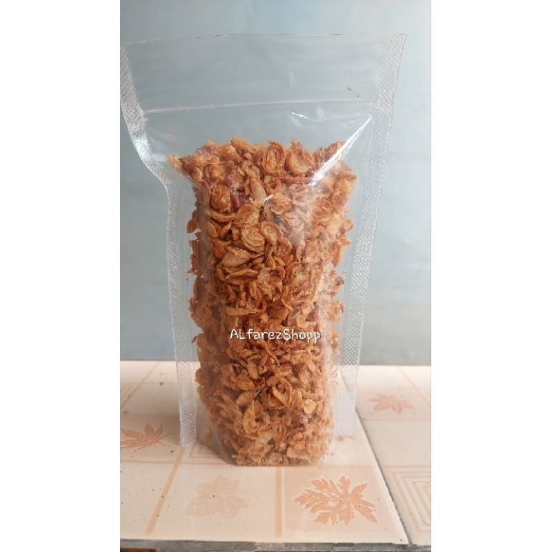 

Bawang Goreng Renyah asli Brebes kemasab 100gr