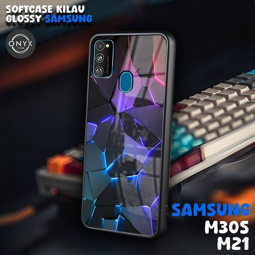 [AA01] Softcase SAMSUNG M21 | M30S | AESTETIC | Case Samsung Keren Lucu | Casing Kilau Glossy Samsun
