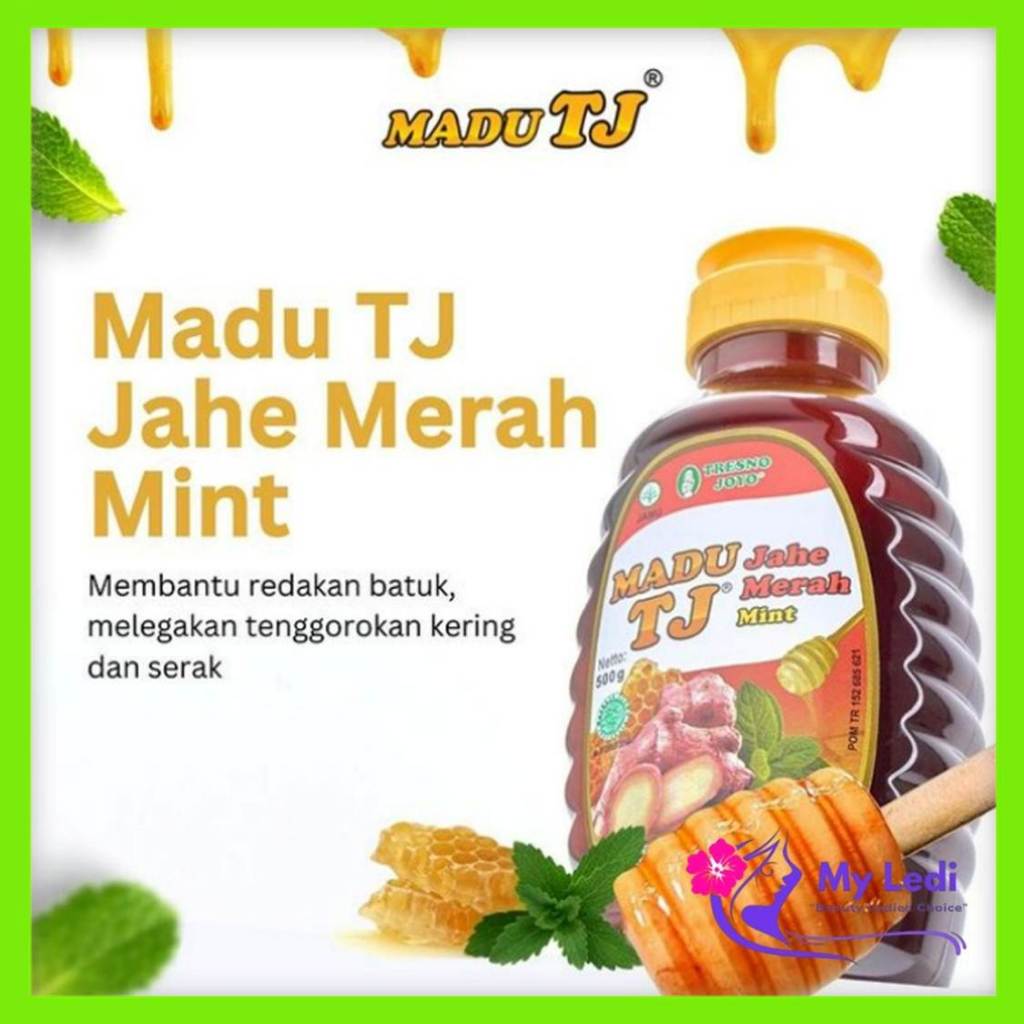 

Madu Tj Jahe Merah Mint 500gr - Menghangatkan & Menjaga Daya Tahan Tubuh - Madu Murni Asli - MyLedi