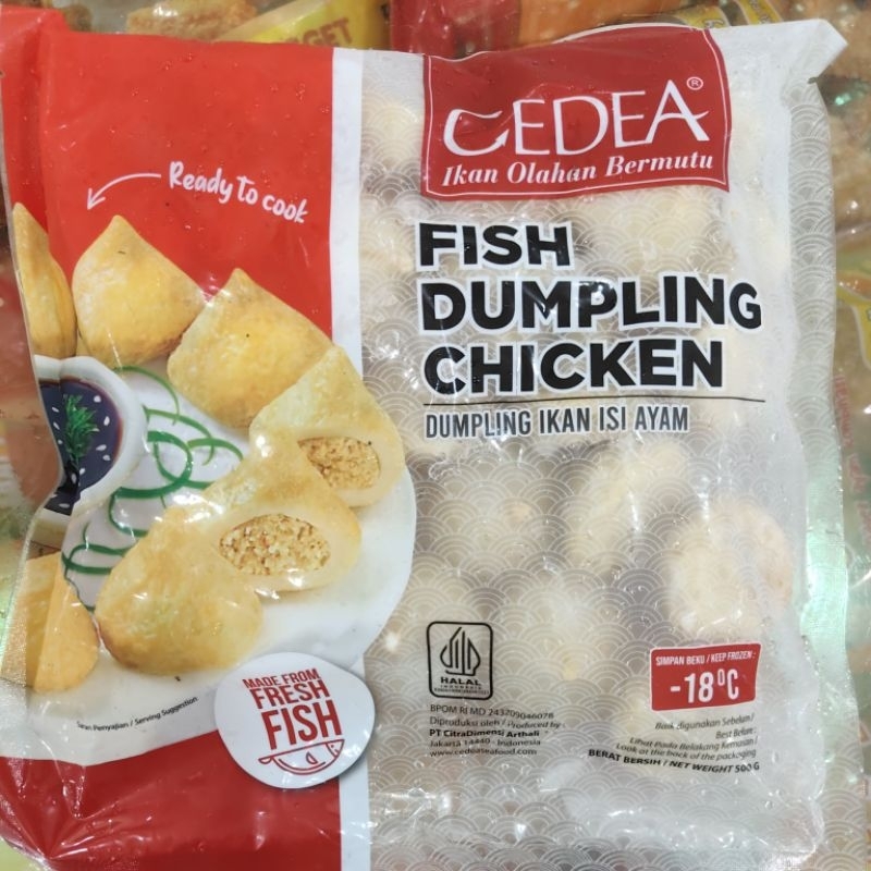 

Cedea Fish Dumpling Chicken Ikan Olahan Bermutu