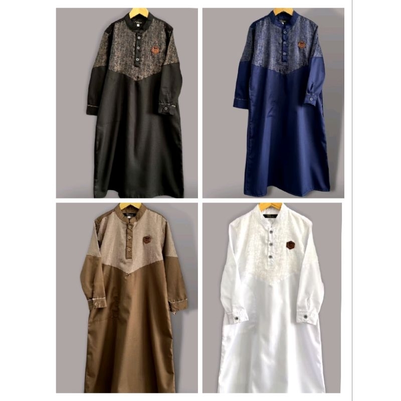 jubah gamis free Igal sorban anak laki kekinian / gamis muslim Koko anak laki 0 bulan - 13 tahun