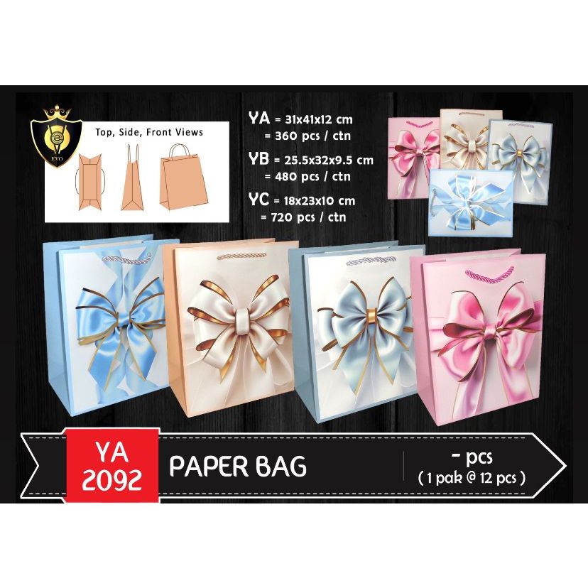 

Paperbag Tas Kertas Small/Paperbag Murah/ Tas Souvenir Kado KODE 2092 S