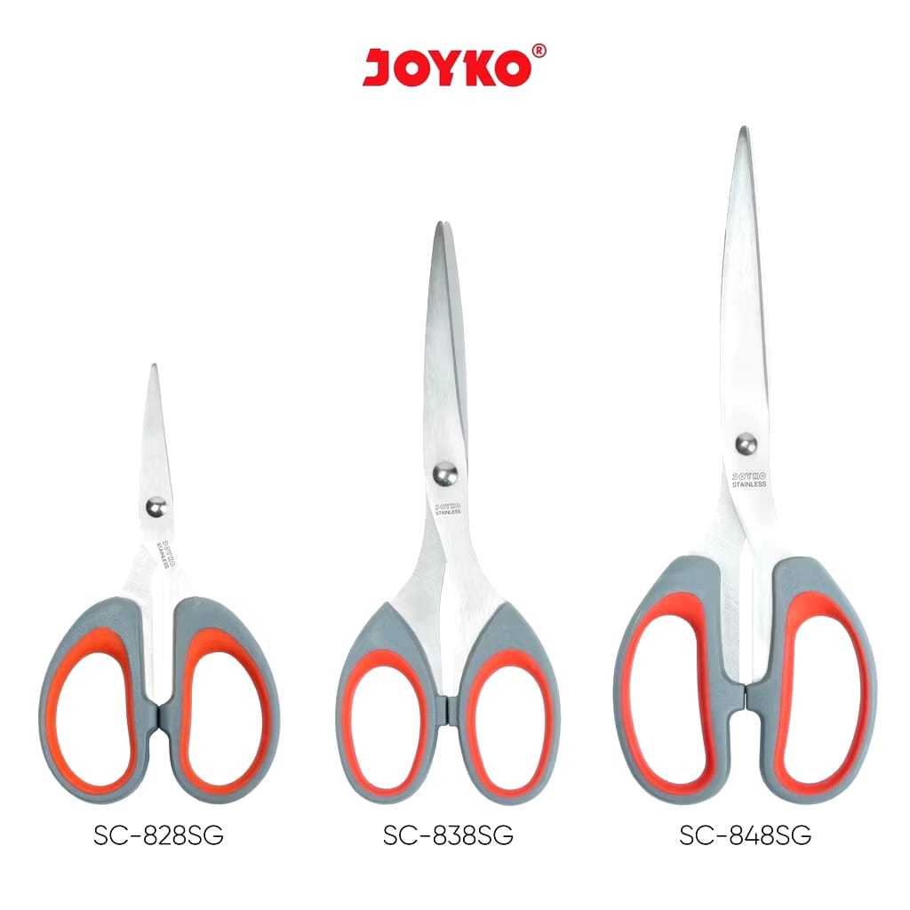 

V2_Gunting Scissors Soft Grip Joyko SC-828SG~848SG