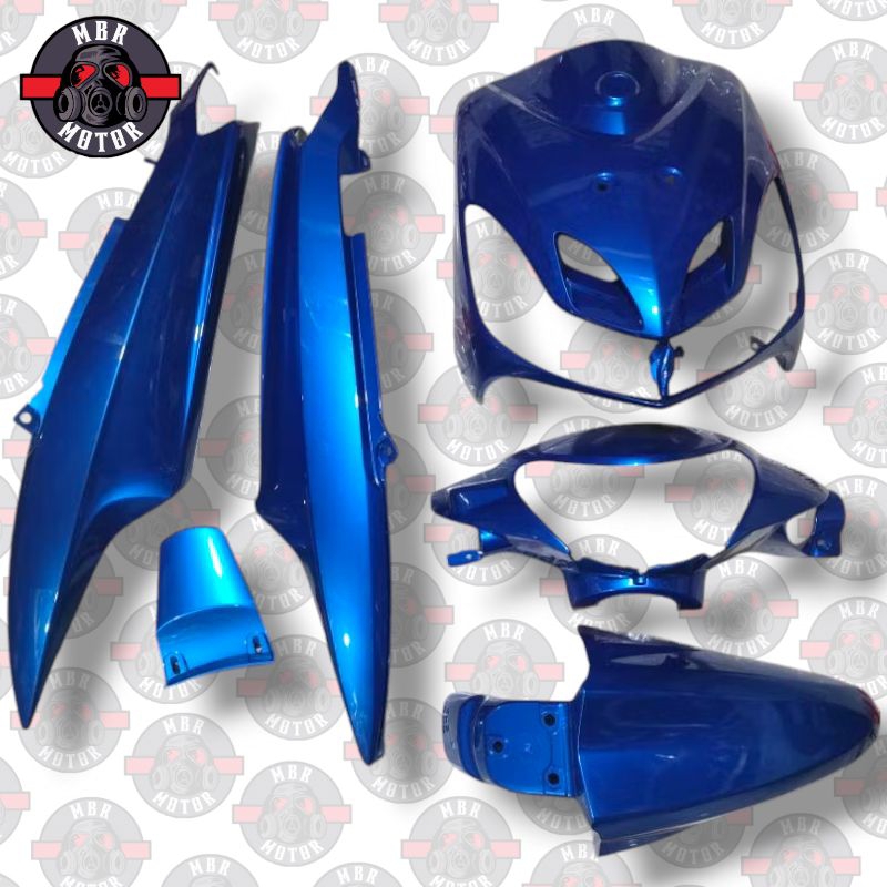 BISA COD Cover Body Fullset Mio Smile Biru Dek Body Mio Smile Fullset