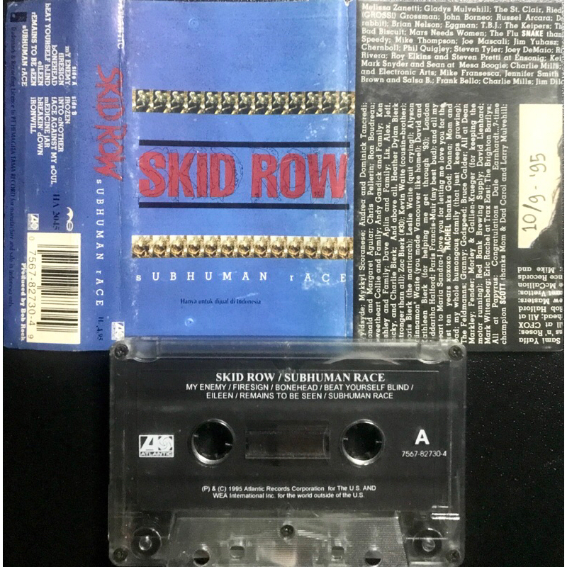 KASET PITA SKID ROW SUBHUMAN RACE