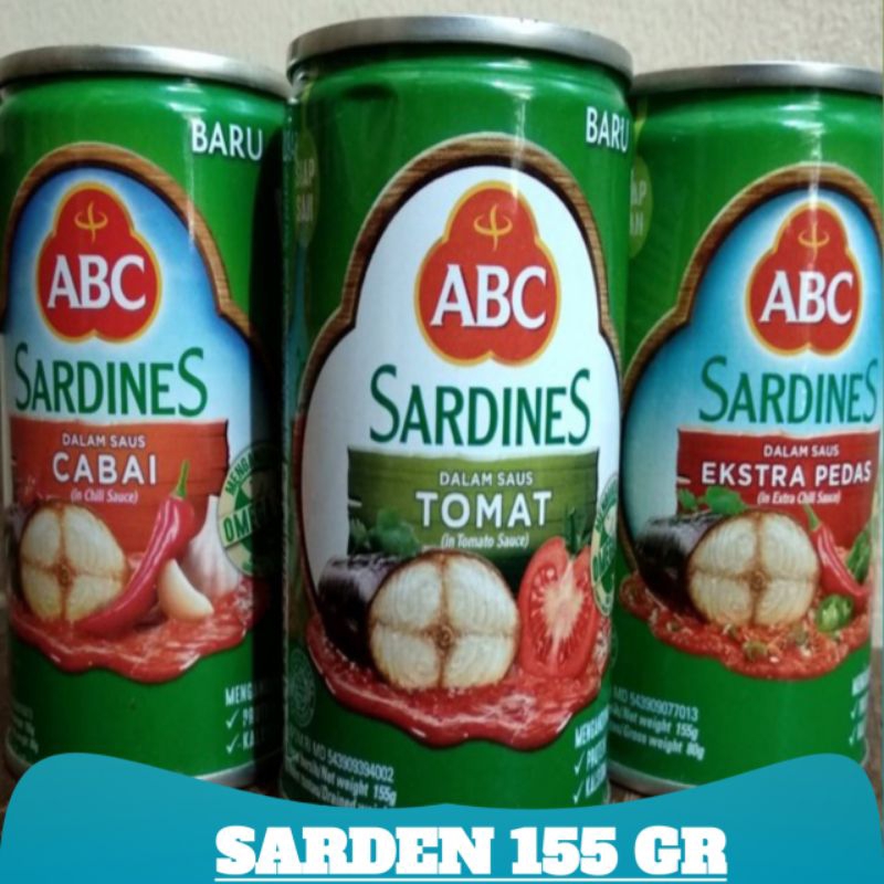 

ABC SARDINES/SARDEN 155GR