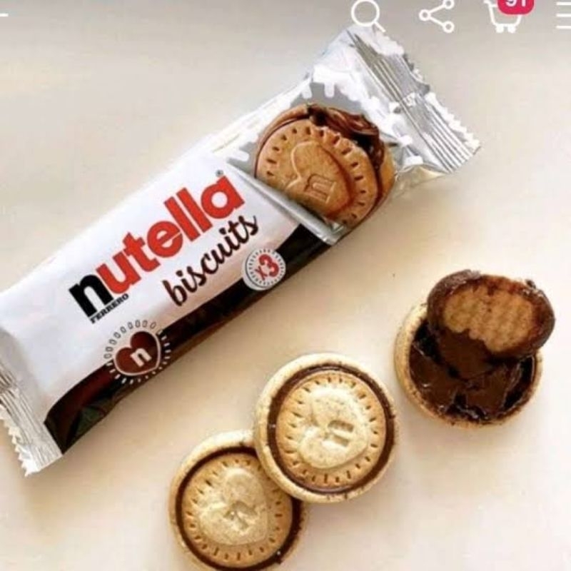 

Ukf5Pc6F4H (Kuliner.Kita) Nutella / Nutela Biscuit.. 100% Original