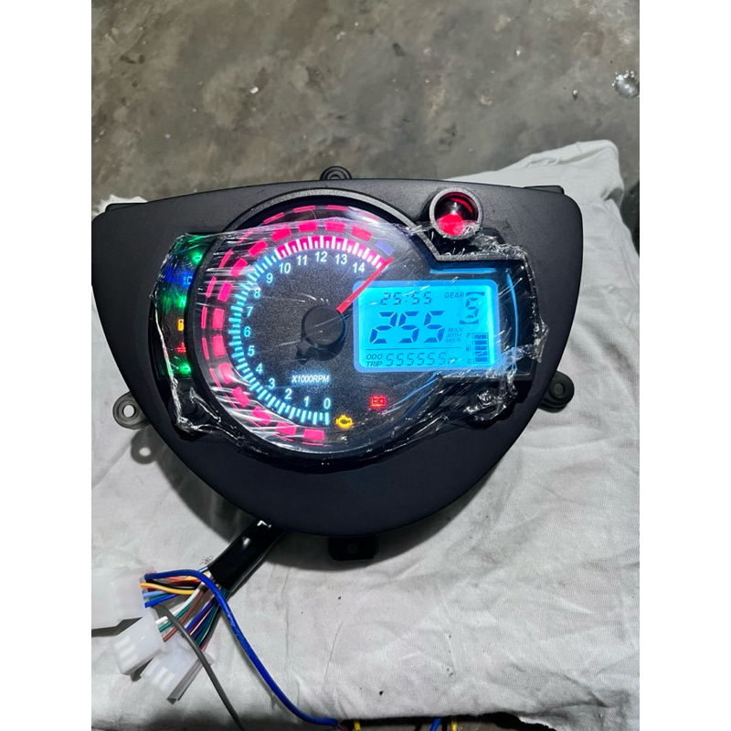 SPEEDOMETER DIGITAL EXCEL VESPA EXCEL Speedometer vespa excel koso rx2n