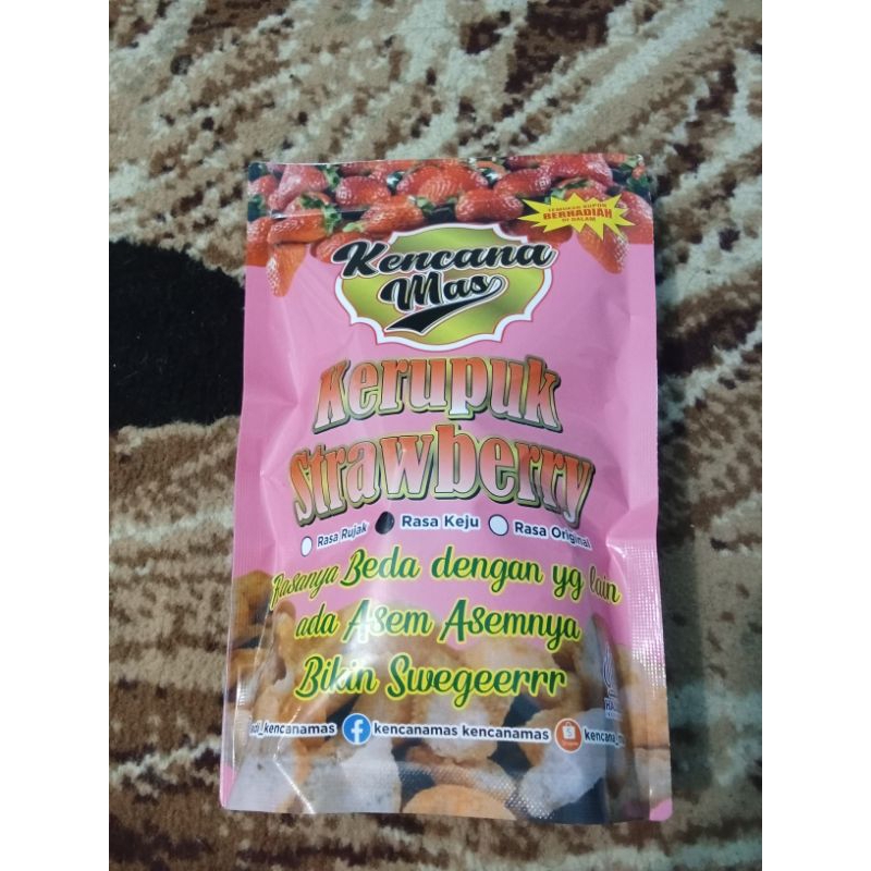 

Kencana Mas Kerupuk Strawberry