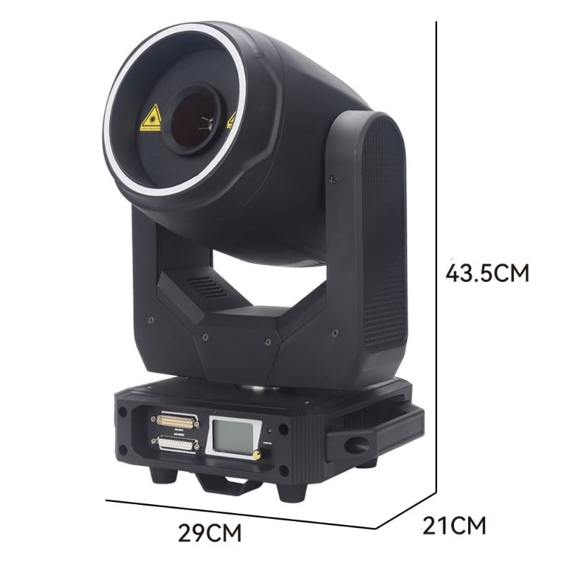 moving head beam laser 5w + LED strip