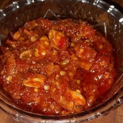 

sambal trasi Cumi Asin