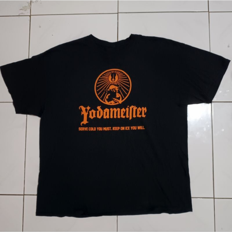 Vintage Yodameifter Jagermeister x Star wars Tee