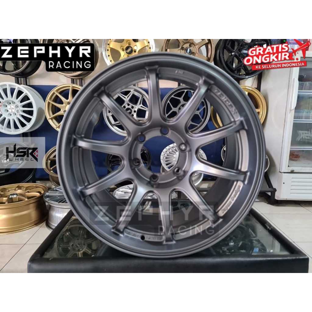 velg hsr type hiroshima ring 18 h6 untuk pajero, hilux, triton,fortuner hsr r18