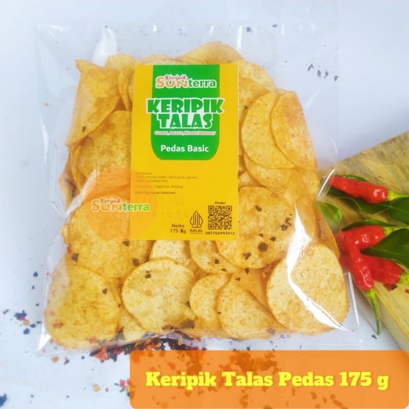 

Keripik Talas Pedas 175g