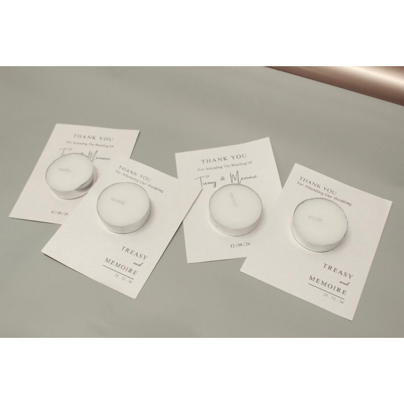 Souvenir Lilin | Souvenir Lilin Aromaterapi | Souvenir Tea Light Candle | Souvenir Lilin Aesthetic