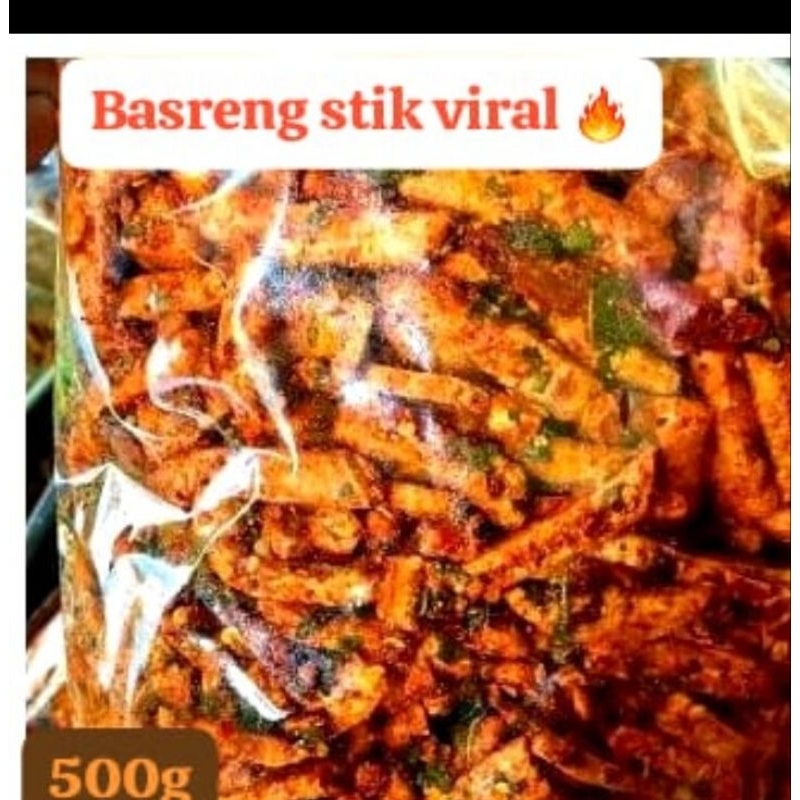 

Basreng stik pedas daun jeruk 500 gram