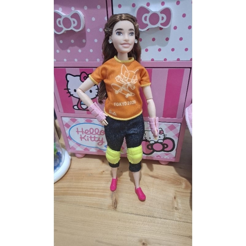 barbie curvy olympic tokyo 2020 original