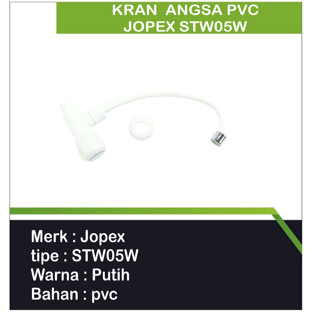 Kran Angsa PVC Jopex STW05W  / Kran Dapur / Kran Watafel/Kran bebek/kran air