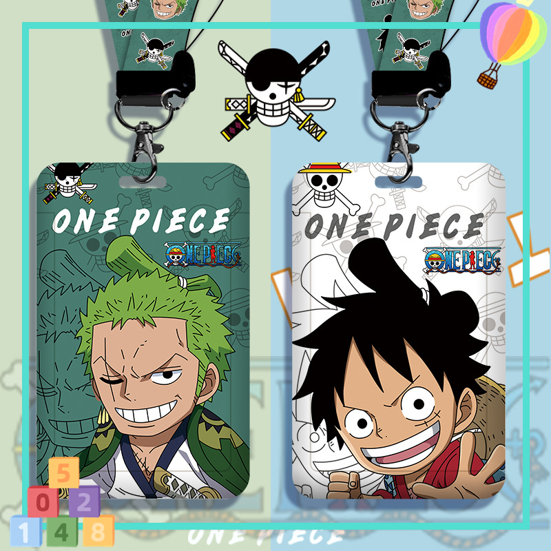 

⚡ VC-Alat tulis ⚡One Piece and Demon Slayer Tali ID Card ID Card Holder Gantungan Name Tag ID Card Kartu Bus Tali Nama Tag Proteksi Holder Untuk Anak