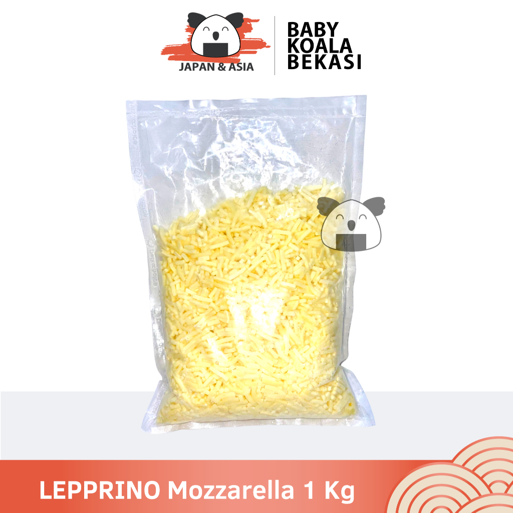 

LEPPRINO Keju Mozzarella Shredded 1 Kg Halal │ Import America.- Bekasi