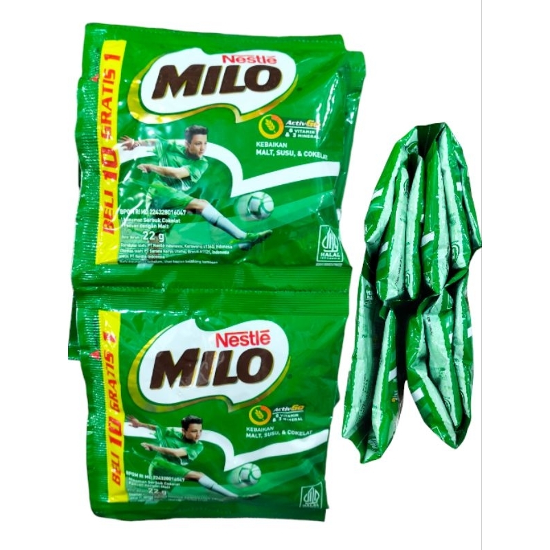 

MILO 10+1 1renteng isi 11pcs