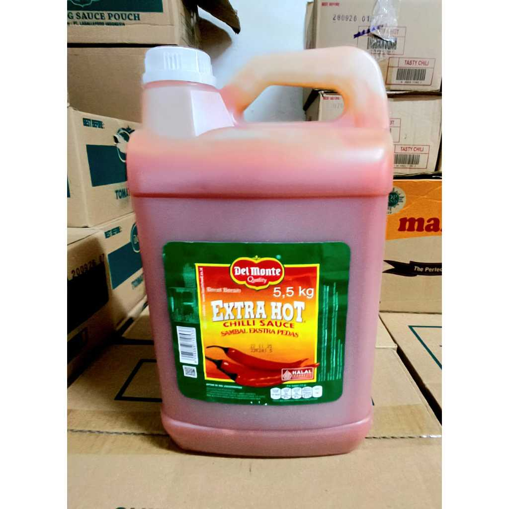 

Delmonte Saus Extra Hot Chilli Galon 5500g
