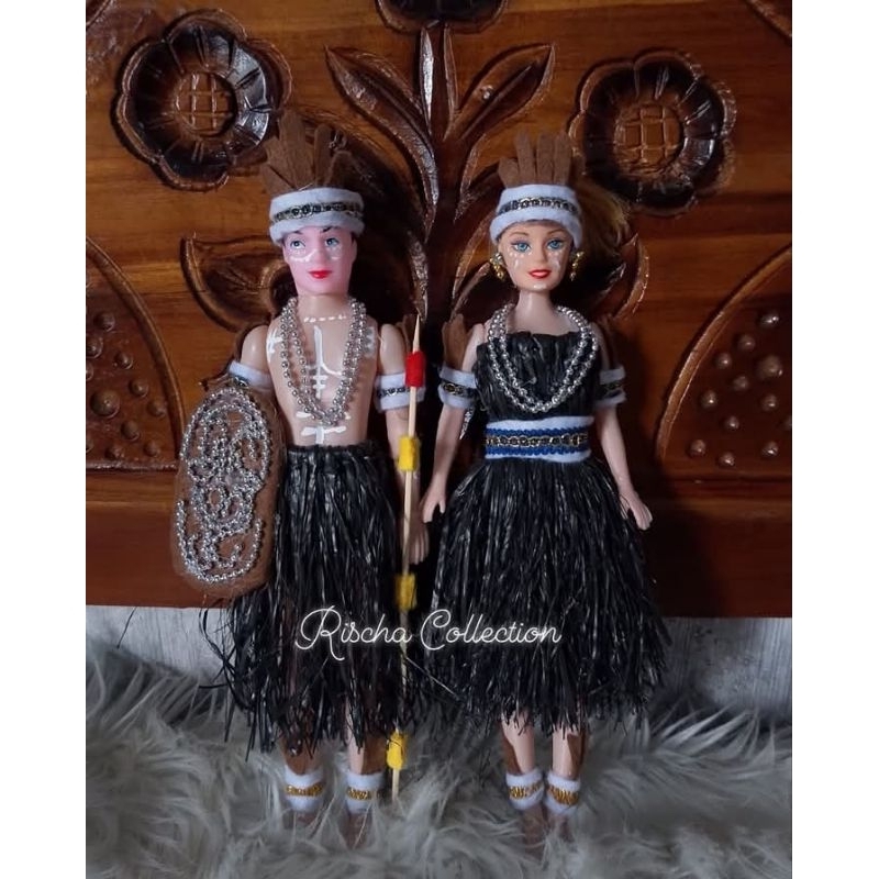 BONEKA BeRBIE ADAT PAPUA/BONEKA ADAT NUSANTARA