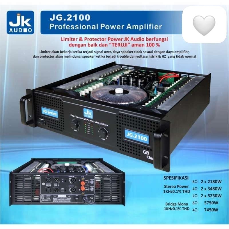 Power JK Coustic JG.2100 / Power JK JG2100 Class GB