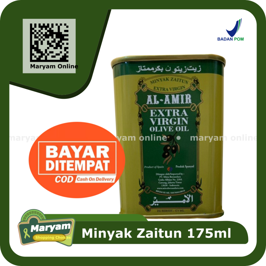 

Al-Amir Extra Virgin Olive Oil Minyak Zaitun 175ml