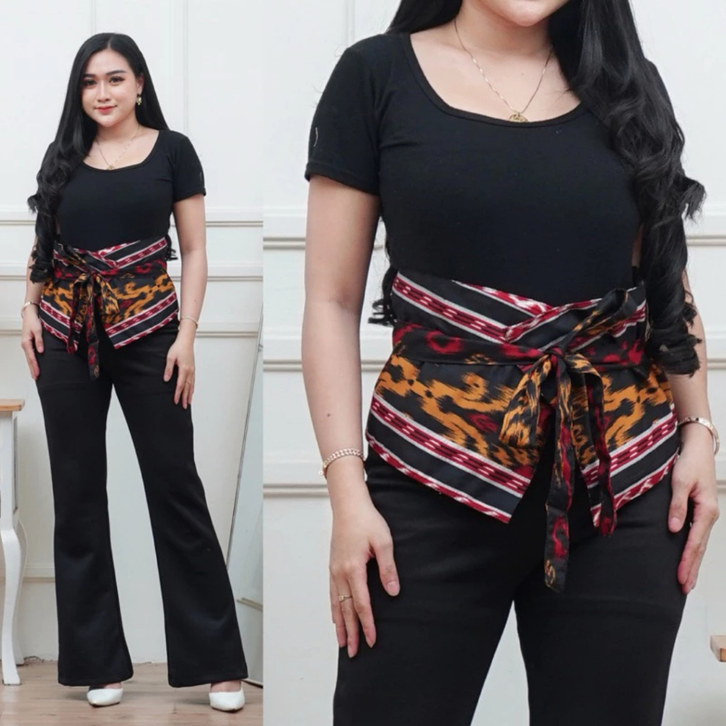 OBI BELT SABUK KAIN MOTIF BATIK PART 2 KEBAYA MURAH JUMPUTAN SETUT Ikat pinggang Ikat pinggang KAIN 