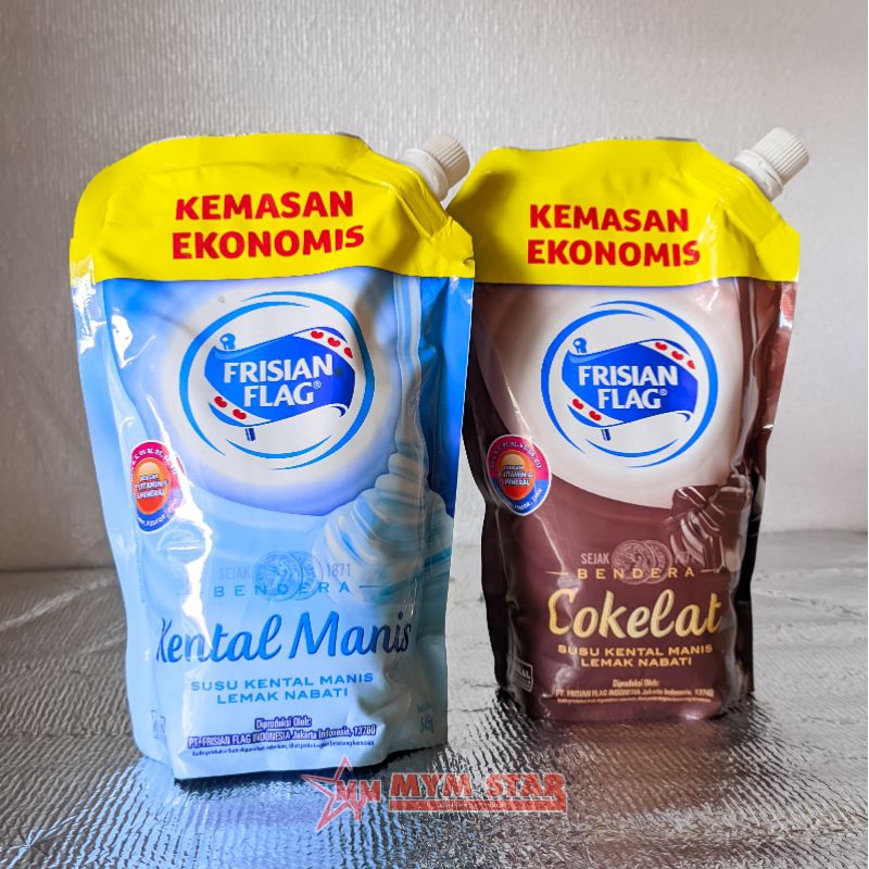 

Frisian Flag Kental Manis Pouch Kemasan Ekonomis 560g