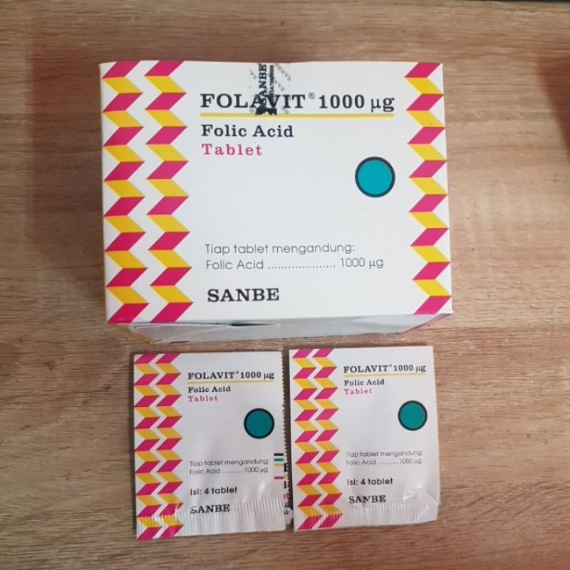 FOLAVIT 1000 - ASAM FOLAT