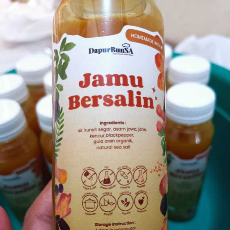 

Jamu Bersalin | Jamu Busui Booster by Dapur Bunsa