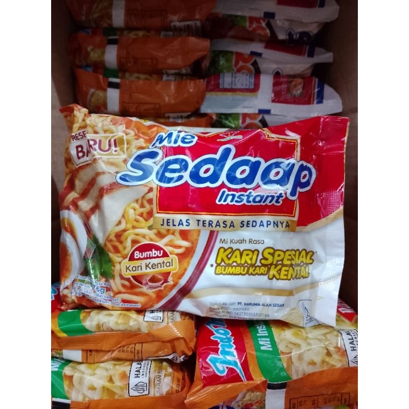 

SEDAAP KUAH KARI SPECIAL KENTAL isi 40pc