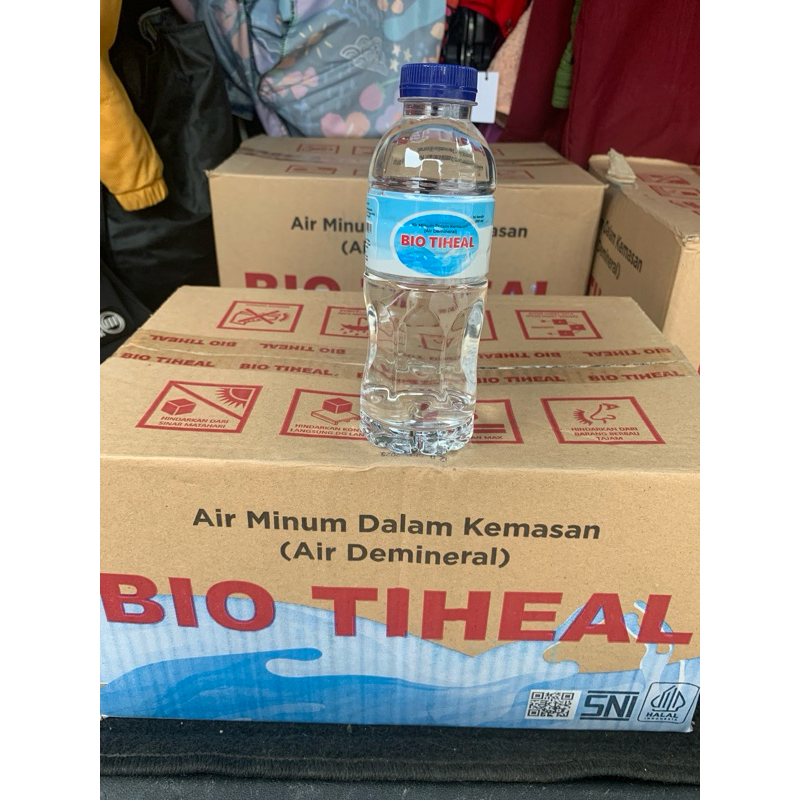 

air demineral kemasan Bio Tiheal 600 ml