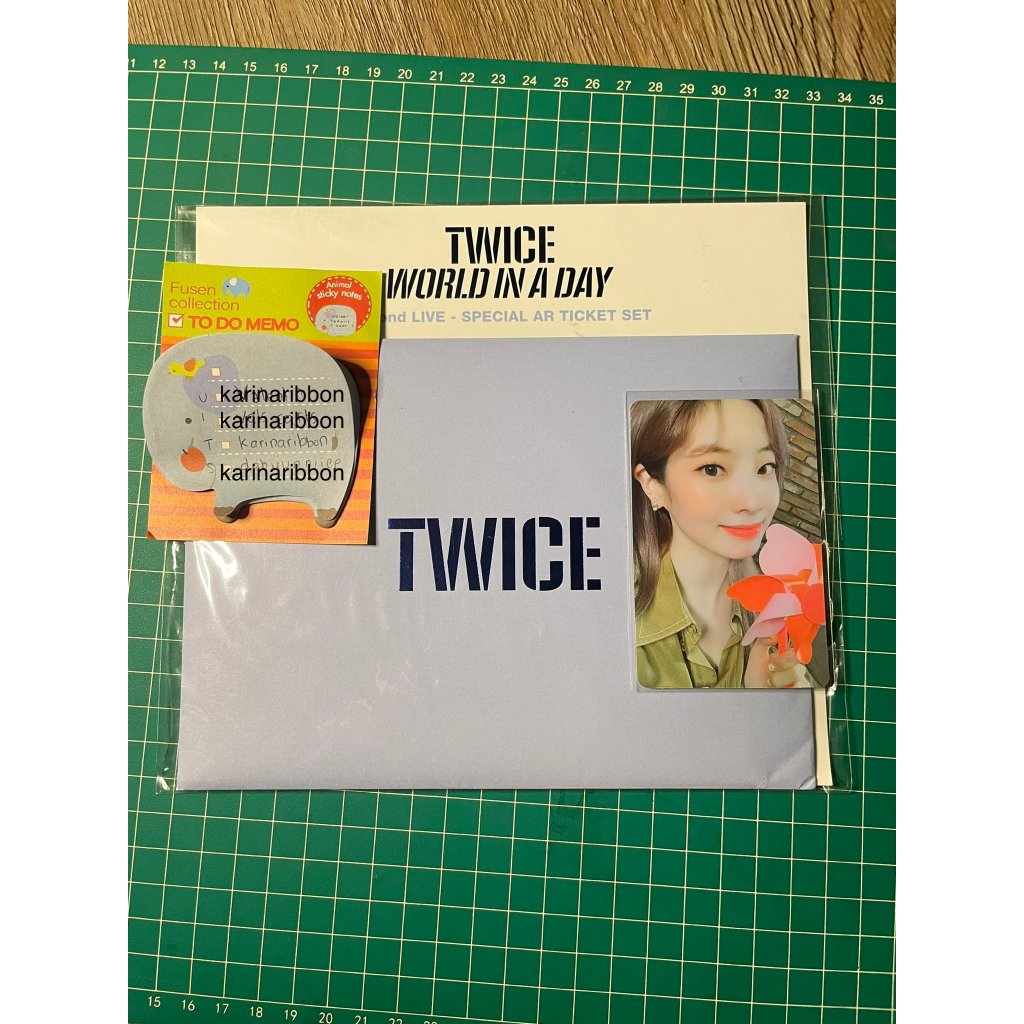 twice dahyun AR wiad photocard official
