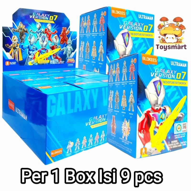 Blokees Figure Ultraman GROSIR Blind Box Ultraman Dyna Flash Trigger dark Ultraman07