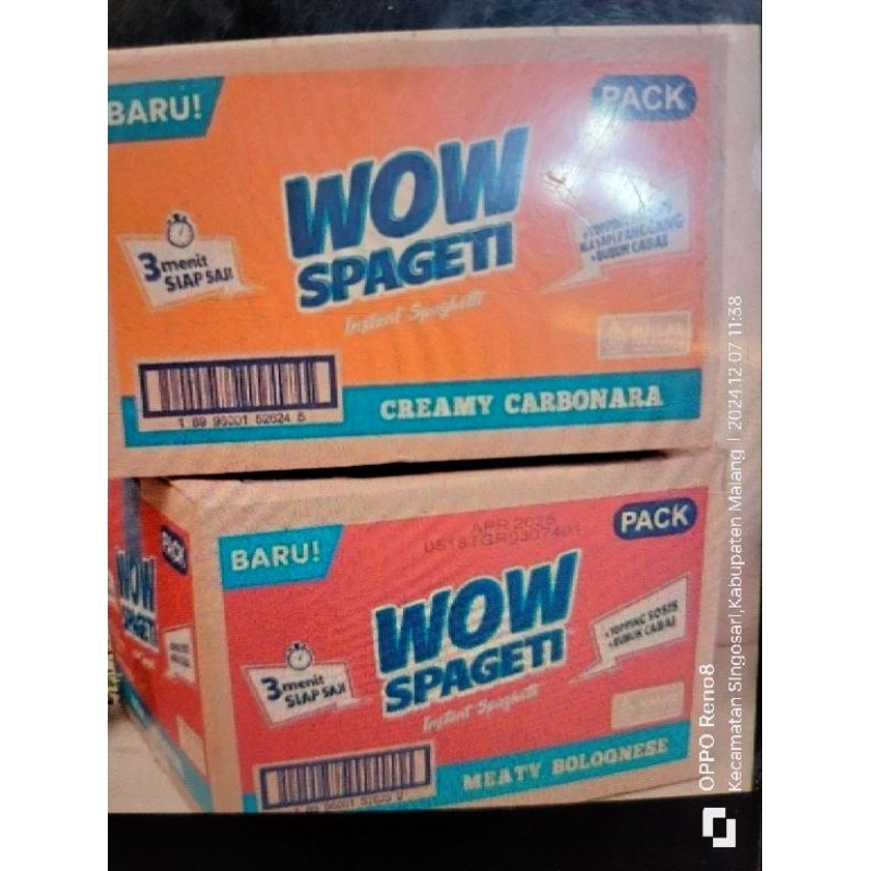 

Mie Spaghetti carbonara Creamy