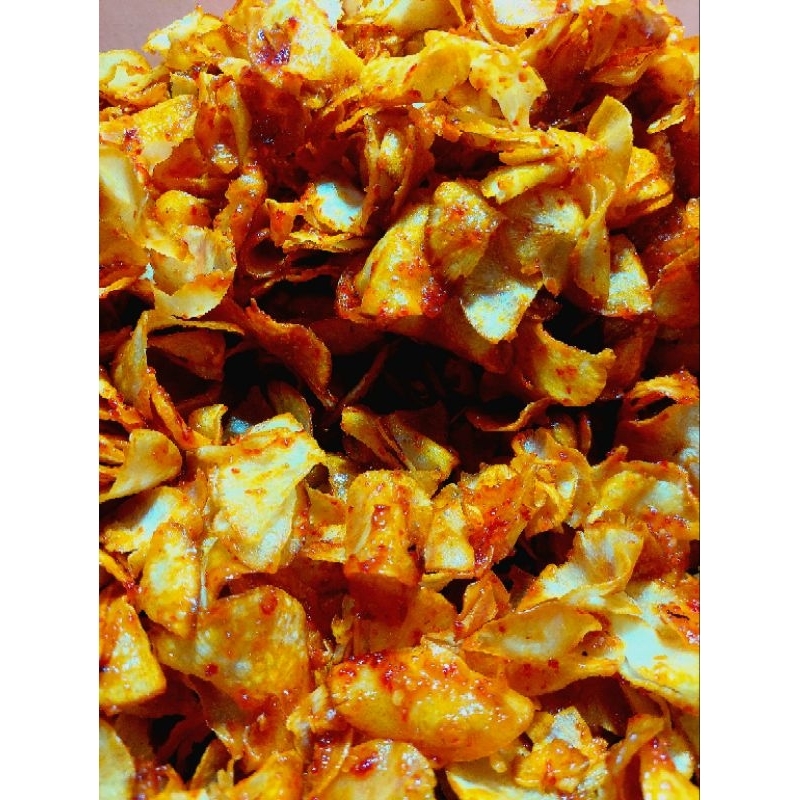 

keripik pedas manis
