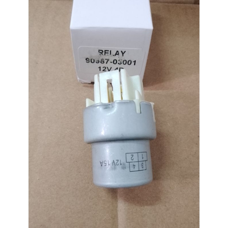 RELAY COOLING FAN TOYOTA ALL,UNIVERSAL (12V BULAT 4PIN)