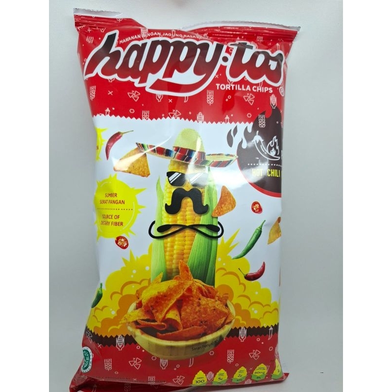 

SALE -- Happy Tos Red Hot Chili 140gr