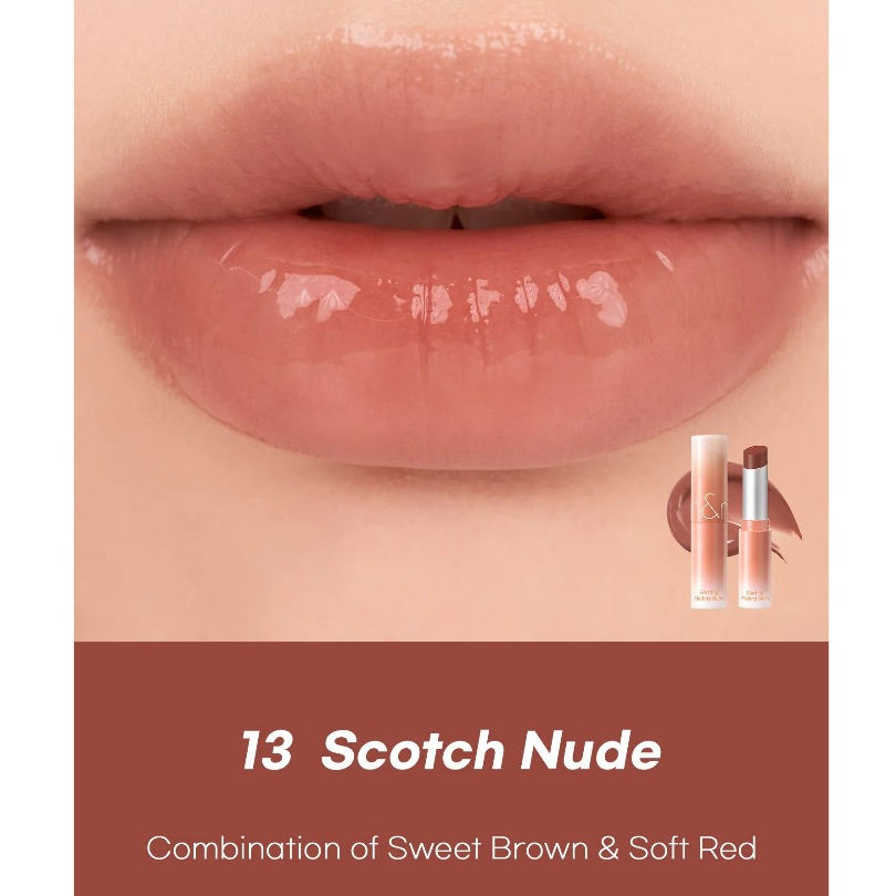 ROMAND Glasting Melting Balm 13 Scotch Nude