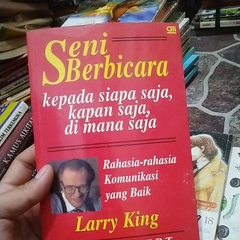 buku seni berbicara Larry king original