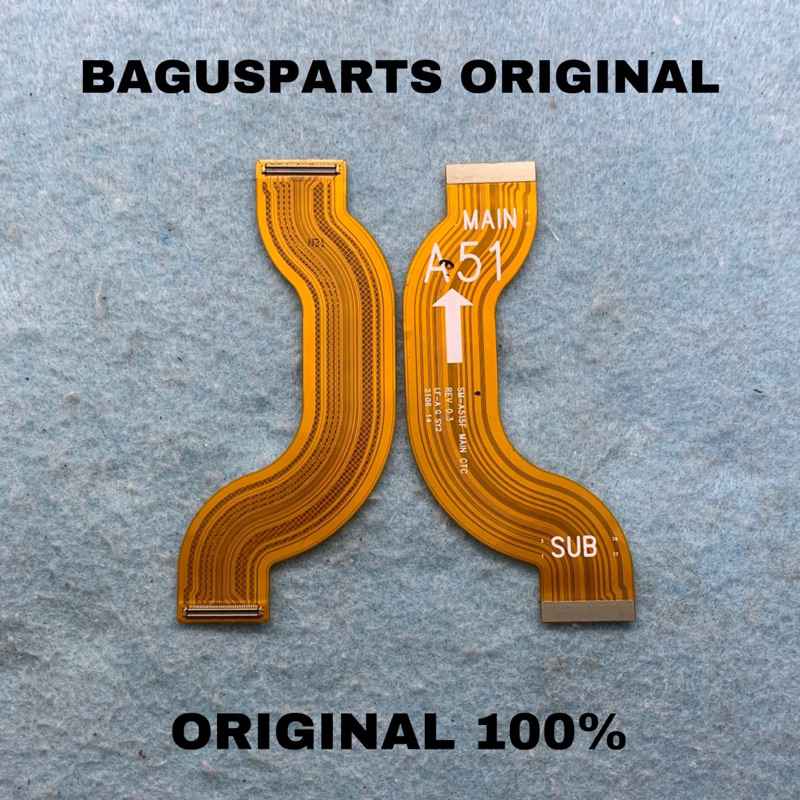 FLEXIBLE BOARD UI MAINBOARD PENGHUBUNG KONEKTOR KE MESIN SAMSUNG A51 / A515F ORIGINAL COPOTAN