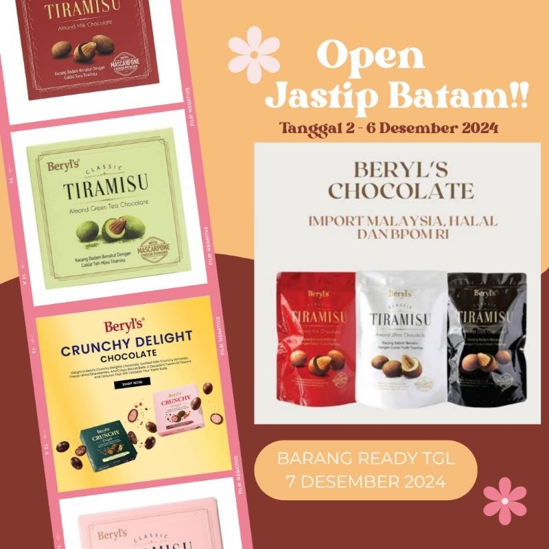 

[JASTIP BATAM] Pesanan Coklat Beryl's Malaysia a/n Ani K