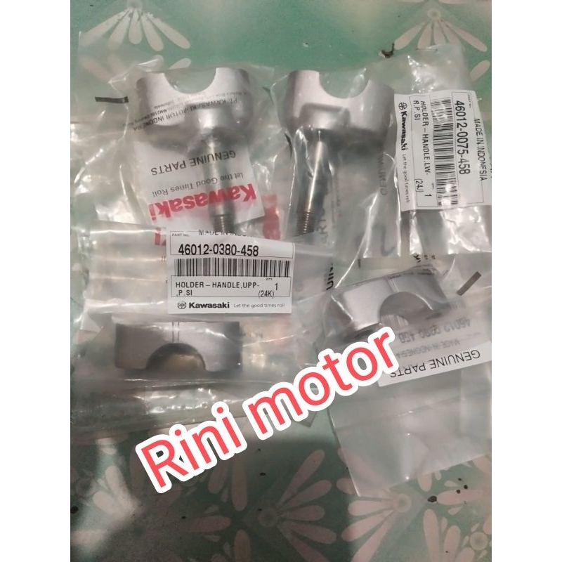 dudukan stang raiser stang KLX230 KLX 230 silver original