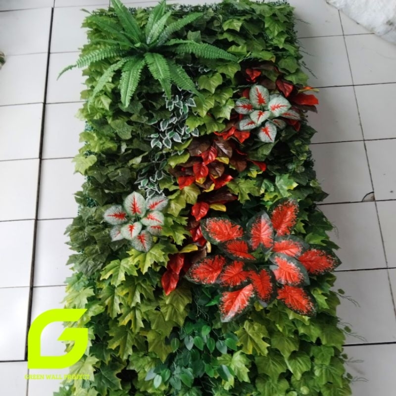 vertikal garden artifisial | vertikal garden sintetis | vertikal garden tanaman palsu