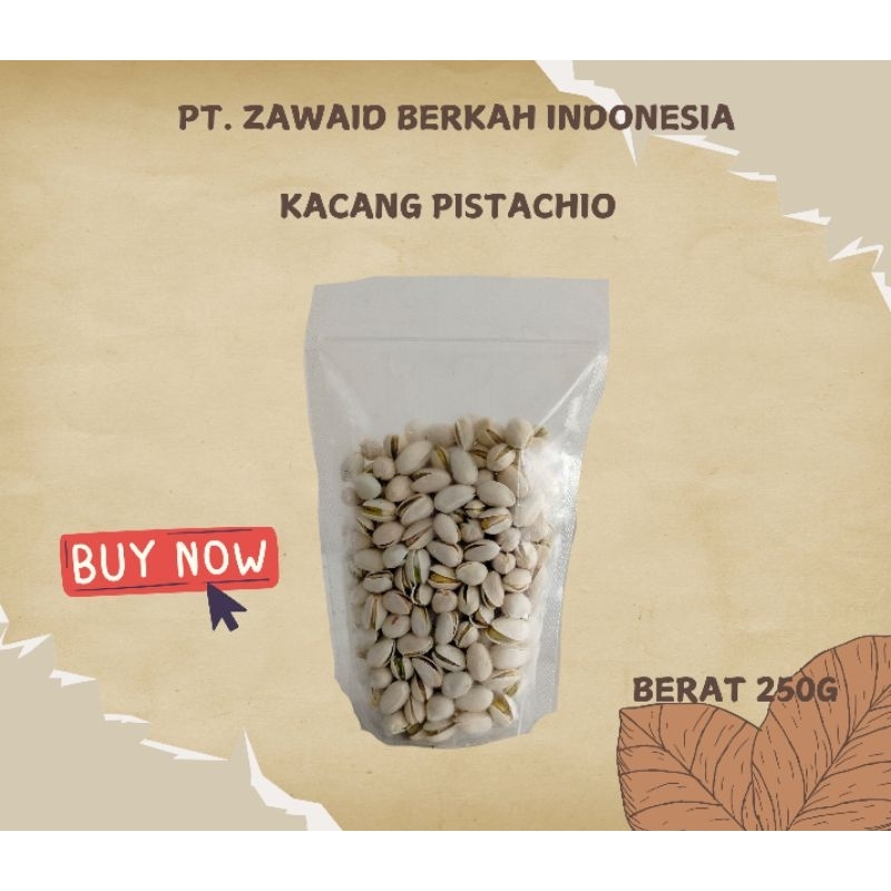 

Kacang Pistachio/Fustuk Kacang Ketawa 250gr Oleh-Oleh Haji & Umroh