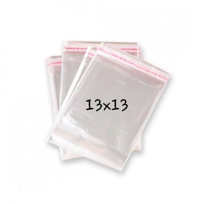 

OPP lem ukuran 13x13 || murah tebal