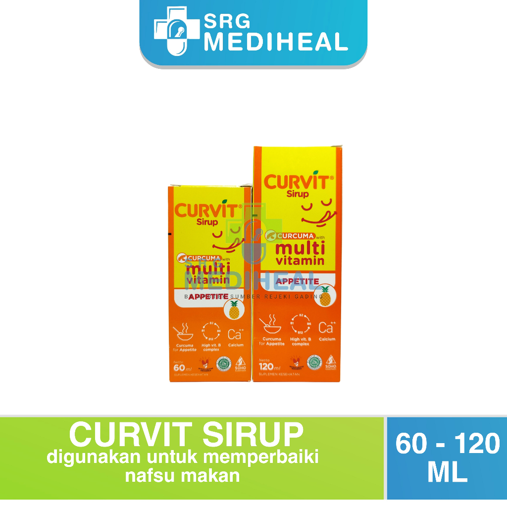 Curvit Syrup - Penambah Nafsu Makan